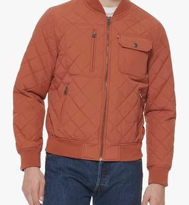 Veste d'hiver personnalisée pour hommes en vente de gros coupe-vent 100% polyester décontracté à col montant avec service conçu par l'OEM - Product Image 6