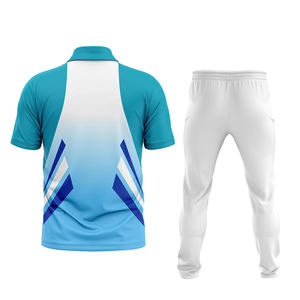 Respirant Performance légère Uniforme de cricket audacieux moderne Style classique unique Logos de sponsor de haute qualité uniforme de cricket - Product Image 4