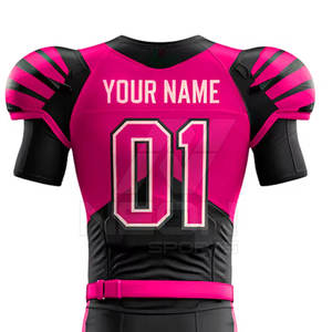 ชุดยูนิฟอร์มอเมริกันฟุตบอลสั่งทำคุณภาพสูงสุด ผ้าดีที่สุดสำหรับผู้ชาย - Product Image 5