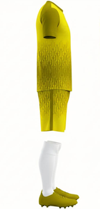 Ensemble d'uniformes de football unisexe personnalisé, respirant, à séchage rapide, léger, en polyester, maillot de football, shorts, vêtements de sport par sublimation, OEM - Product Image 4