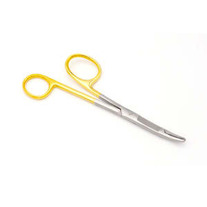 Tijera operativa de alta calidad de 14,5 cm, recta, afilada, afilada y Roma, acero inoxidable, grado alemán - Product Image 1