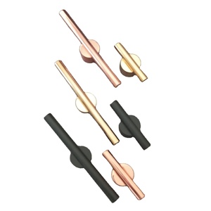 Poignée de traction en T de style européen/poignée de traction de porte de luxe/poignées d'armoires de cuisine poignée de garde-robe moderne poignées et bouton de placard - Product Image 1