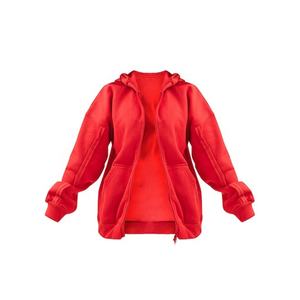 Women Zip Up Hoodie Cotton <b>Fleece</b> Fabric Warm <b>Jacket</b> Streetwear Style Wholesale Custom Printing Sweatshirt Best For <b>Men</b> & Women - Product Image 4