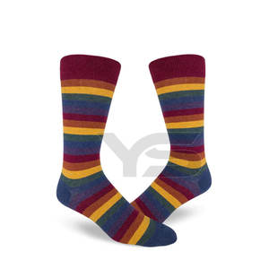 High Quality Custom Men's Sport <b>Socks</b> Breathable Cotton Crew with Anti-Slip Feature for Winter Season Fashionable OEM Design - Product Image 1