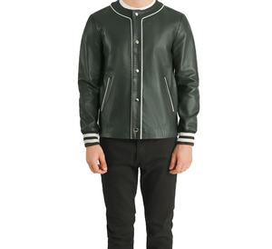 Luxury Men's Wool/Viscose <b>Camouflage</b> Stand Collar Bomber Jacket Retro Style Front Logo Zipper Closure for Chicago for Inspired - Product Image 2