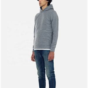 Vente chaude hommes 65% coton 35% Polyester pull à capuche respirant haute rue coupe sweats brodés pantalons de survêtement - Product Image 5