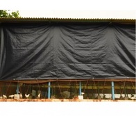 Bâche de protection pliable pour palettes, 130 g/m², HDPE, imperméable, réutilisable, pour la logistique et l'entrepôt
