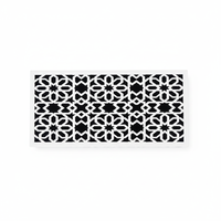 Boîte à bijoux rectangulaire luxueuse gravée de style arabe avec incrustation de résine artisanale |   Boîte de rangement décorative |   Boîte artisanale en gros