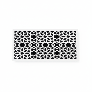 Caja de Joyería Rectangular de Resina Artesanal con Incrustaciones de Estilo Árabe, Grabada y Lujosa |   Caja de Almacenamiento Decorativa |   Caja Hecha a Mano al por Mayor - Product Image 2