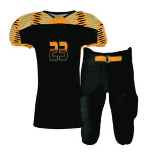 Ensemble d'uniformes de football imprimés pour hommes à la mode en plusieurs couleurs Hauts de football américain Maillot de football américain pour hommes - Product Image 4