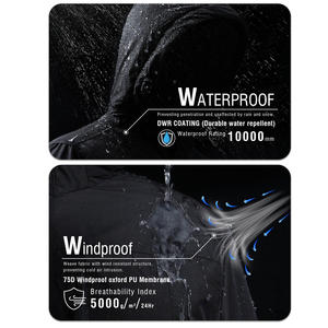 Vestes de ski respirantes personnalisées pour l'hiver OEM vêtements d'extérieur de neige imperméables avec le soutien du fabricant de marque privée - Product Image 3