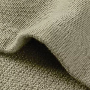 Pantalones Cortos Bermuda para Hombre, Color Verde Sólido, 100% Algodón, Cintura Elástica con Cordón Ajustable, Bolsillos, Transpirables - Product Image 3