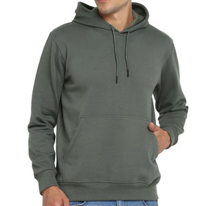Sudaderas con capucha de calidad superior para hombre 470 GSM algodón orgánico Boxy Fit Drop-Shoulder Cropped Heavyweight Pullover sudaderas con capucha y sudaderas - Product Image 1