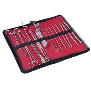 Kits chirurgicaux en acier inoxydable Kit de pratique de dissection médicale de dissection 22-PC fabriqué en usine avec échantillon gratuit - Product Image 4