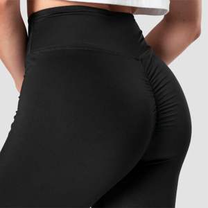 High-Waisted <b>Women's</b> Scrunch <b>Tights</b> - Comfortable and Stretchy, Perfect for Yoga, Gym, and Casual Wear - Product Image 6