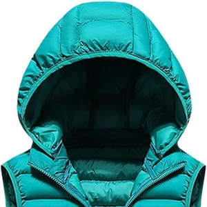 Gilet matelassé léger et respirant pour homme, coupe-vent, col montant, en toile, idéal pour l'hiver, décontracté et de haute qualité - Product Image 3