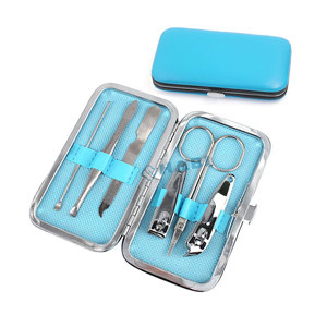 A <b>manicure</b> <b>kit</b> is a complete set of nail care tools including nail clippers cuticle trimmers custom beauty instruments - Product Image 6