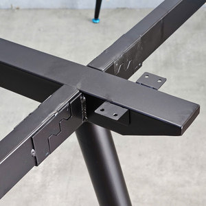 CONE Concept Midcentury Design Iron <b>Table</b> and Chair/Cabinet Legs 240x120cm Assembly Required for Dining <b>Sofa</b> Furniture-HCCO010 - Product Image 4