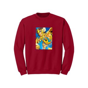 Anime Collection Sweat-shirt d'hiver décontracté pour femmes avec col ras du cou 100% coton polaire sérigraphie doublée de poches - Product Image 2
