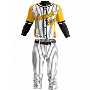 Uniformes de béisbol y softbol hechos a medida, novedad de 2025, conjuntos de ropa deportiva al por mayor, uniformes de béisbol de nuevo diseño - Product Image 1