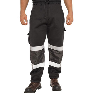 Pantalones de trabajo de seguridad más vendidos para hombre con múltiples bolsillos, ropa de trabajo, pantalones transpirables, pantalones de trabajo reflectantes de alta visibilidad para hombre - Product Image 1
