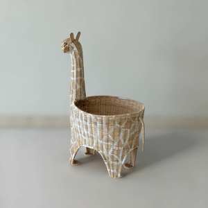 Panier artisanal en forme d'animal, panier de rangement pour jouets d'enfants à bas prix - Product Image 6