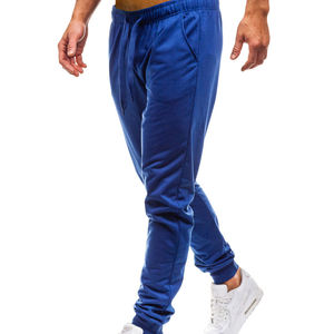Customizable 100% Cotton <b>Men's</b> Casual <b>Wide</b>-<b>Leg</b> Pants with Patch Stripes Durable OEM <b>Trousers</b> - Product Image 2