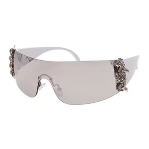 New Trendy Goggles Unisex Eyeglasses Studded With Moissanite Diamonds Ideal <b>for</b> Everyday Wear new Designer Luxury <b>Sunglasses</b> - Product Image 1