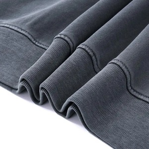 Custom Heavy Weight 100% Cotton Sun Washed Crew Neck Unisex Acid Blench Wash Sweatshirt <b>Crewneck</b> - Product Image 2