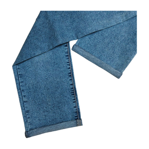 Jeans en denim délavés de qualité supérieure confortables coupe ajustée devant plat pour femmes skinny élastique couleur unie respirant élégant décontracté - Product Image 4