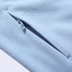 Mangas completas El mejor diseño Material de lana personalizado Color sólido Hombres cálidos Nuevo diseño Chaquetas de lana polar para la venta - Product Image 4