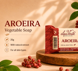 Savon Solide Vegan Alquiverde Natural Aroeira 20g – Hydratant et Purifiant pour le Corps – Idéal pour Hôtels et Fournitures d'Accueil - Product Image 3