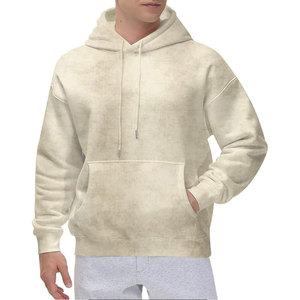 Sudadera con capucha de lavado ácido para hombre, sudaderas con capucha Vintage de gran tamaño, Sudadera con capucha de algodón, jersey básico Retro holgado, ropa de calle, Top - Product Image 3
