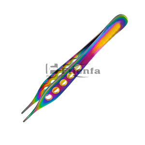 Pinzas de disección de microtejido Adson de alta calidad, fuente de alimentación Manual, pinzas de agarre de pulgar multiusos para instrumento médico - Product Image 5
