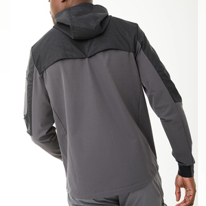 Chaqueta Cortavientos Impermeable para Hombre CLASSIC INVENTORS, Diseño Color Block, Cuello Alto, Estilo Deportivo, Material de Lona, Ropa de Invierno - Product Image 4
