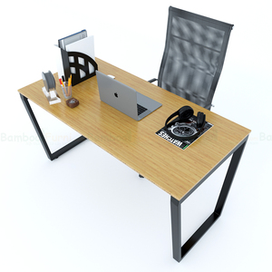 Bamboo Laptop <b>Desk</b> 140x70cm Foldable with Metal Legs for Home and School Use - Product Image 3