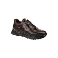 Baskets décontractées en cuir pour hommes M926, antidérapantes pour l'hiver, avec logo triangulaire en V, lacets plats, semelle extérieure en EVA, talon bas, à lacets, vente en gros, export