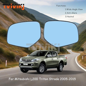 Cristal de <span class=keywords><strong>Espejo</strong></span> Retrovisor Lateral Izquierdo y <span class=keywords><strong>Derecho</strong></span> para <span class=keywords><strong>Mitsubishi</strong></span> <span class=keywords><strong>L200</strong></span> Triton Strada 2005-2015, Cristal de <span class=keywords><strong>Espejo</strong></span> Retrovisor Lateral con Calefacción - Product Image 6