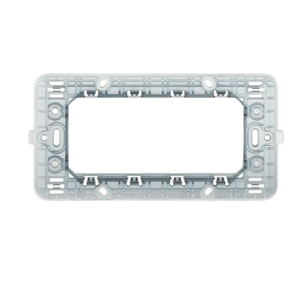 ชุดแผ่นรองรับ biesse 3ชิ้นเข้ากันได้กับโมดูลและชุดอุปกรณ์อิเล็กทรอนิกส์ bticino matix 4ที่นั่ง - Product Image 1