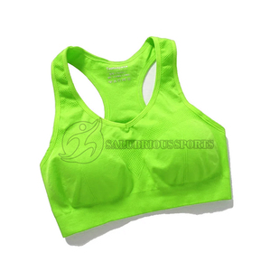 Sujetador Deportivo Ligero de alta calidad de secado rápido para mujer, sujetador transpirable de talla grande Anti-UV que absorbe el sudor para Yoga, gimnasio, correr, nuevo - Product Image 5