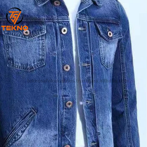 แจ็กเก็ตยีนส์สำหรับผู้ชายเสื้อแจ็กเก็ตยีนส์ทรงสลิมฟิตสำหรับวัยรุ่นและเสื้อโค้ทสำหรับผู้ชาย - Product Image 5