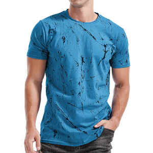 Camisetas ligeras de algodón 100% más vendidas para hombre, ropa informal transpirable personalizada, camiseta para hombre - Product Image 2