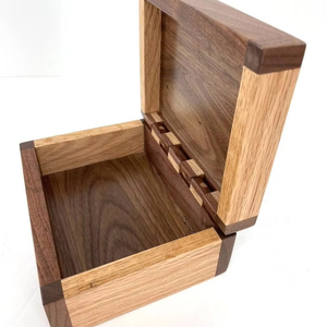 DÉCORATION Boîte cadeau en bois unique haut de gamme Boîte coulissante en bois pour bijoux montre parfum - Product Image 1