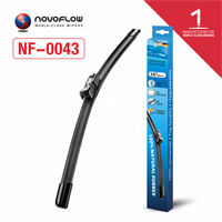 NOVOFLOW 24"+19"/600mm+480mm Essuie-glace avant de qualité OEM pour Volkswagen Golf VI [5K1, AJ5] 2009-2012