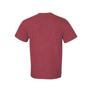 Camiseta de algodón 100% para hombre, camisetas finas de verano suaves informales para Fitness, ropa de casa para hombre, camiseta sólida de manga corta con cuello redondo para hombre - Product Image 2