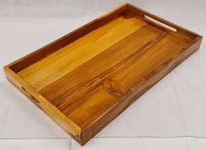 Antique Serving Tray Contemporary Elegant Custom Breakfast Mango Wood Food Serving Tray Custom Shape From STAR CRAFT INDIA - Product Image 4