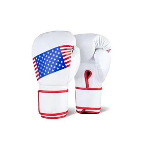 Guantes de boxeo personalizados para hombres y mujeres, guantes de entrenamiento con texto, colores o logotipo