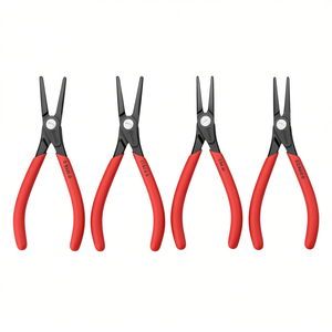 KNIPEX 4-Piece Precision Retaining Ring <b>Pliers</b> <b>Set</b> 12-60 mm in Roll-Up Pouch for Fishing - Product Image 3