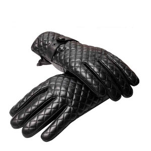 Vente en gros de gants chauds d'hiver en cuir souple pour femmes à la mode nouveau design de gants en cuir à la mode - Product Image 3