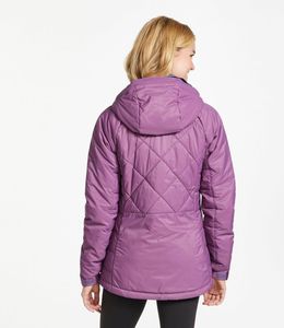 Chaqueta de lona ligera para mujer de fabricante directo, Abrigo acolchado con capucha impermeable Reversible alto, soporte personalizable para invierno - Product Image 4